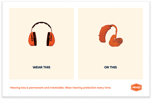 Hearing Protection Poster: Hearing Aid