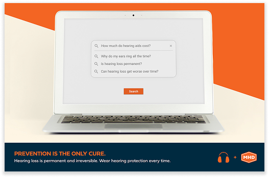 Hearing Protection Poster: Computer Search